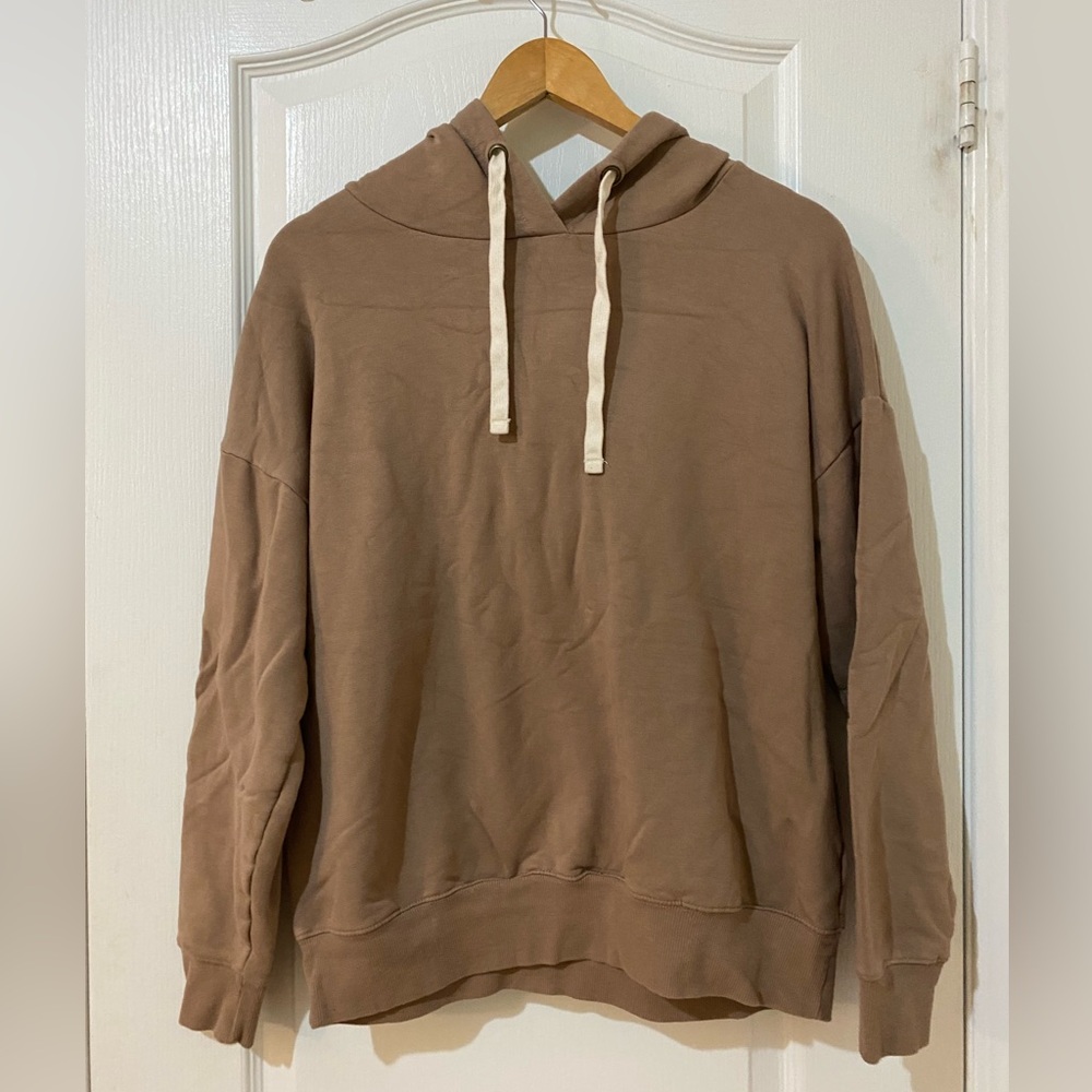 Buffalo Ladies' Super Soft Pullover Hoodie Brown
